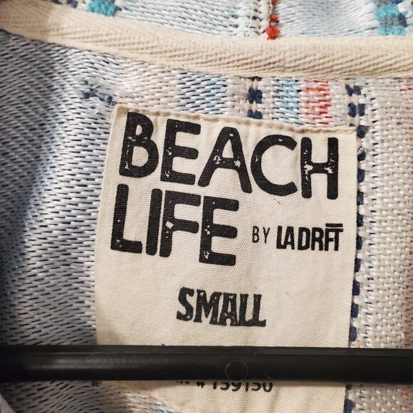 Beach Life By LA DRFT Baja Poncho Hoodie- Small - Picture 2 of 6